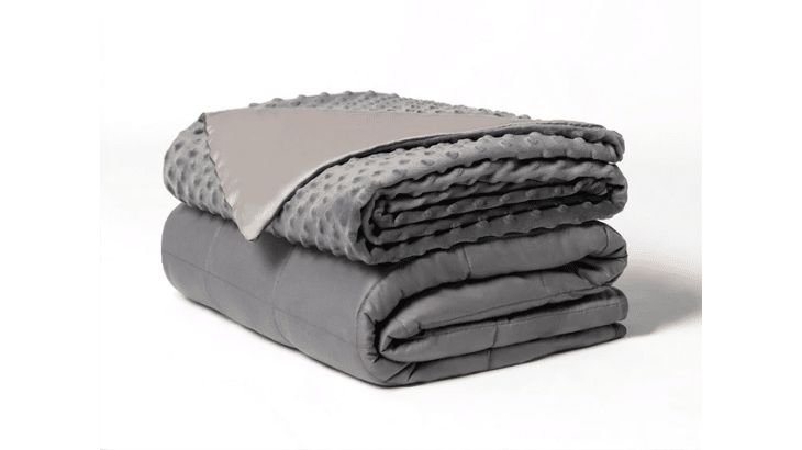 Best Weighted Blanket For Adults- Brooklyn Bedding Dual Therapy Weighted Blanket