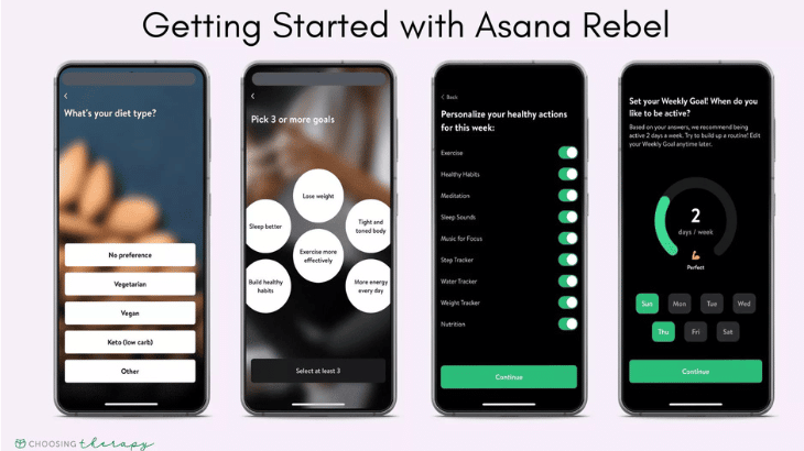Best Fitness App for Yoga - Asana Rebel